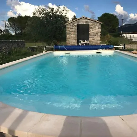 Cocon Aux Portes Des Cevennes Avec Piscine Moules-et-Baucels Exterior photo